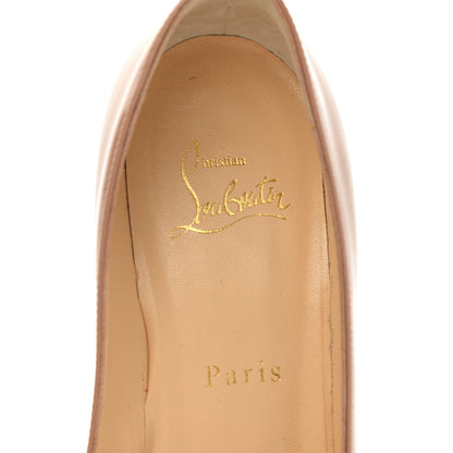 Christian Louboutin Patent Kabetts 100 Pumps 37.5 Nude 7 of 8
