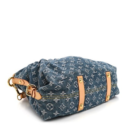 Louis Vuitton Denim Neo Cabby MM Blue 4 of 10