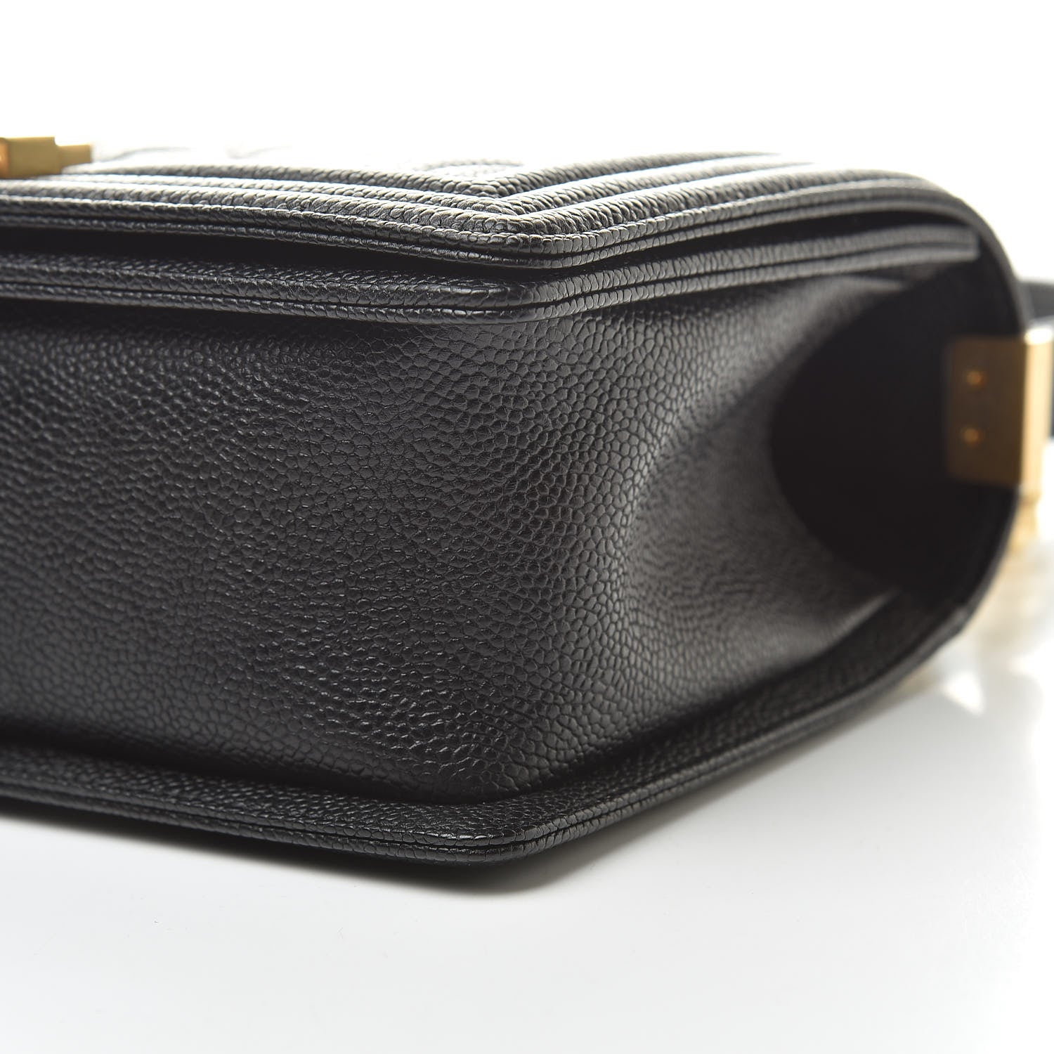 Chanel Caviar Quilted Medium Boy Flap Black 10 of 11