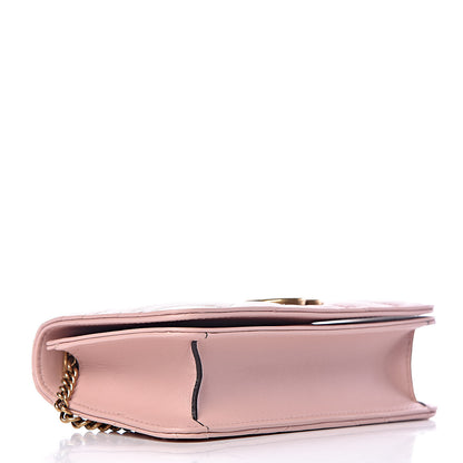 Gucci Calfskin Matelasse GG Marmont Mini Bag Perfect Pink 4 of 10