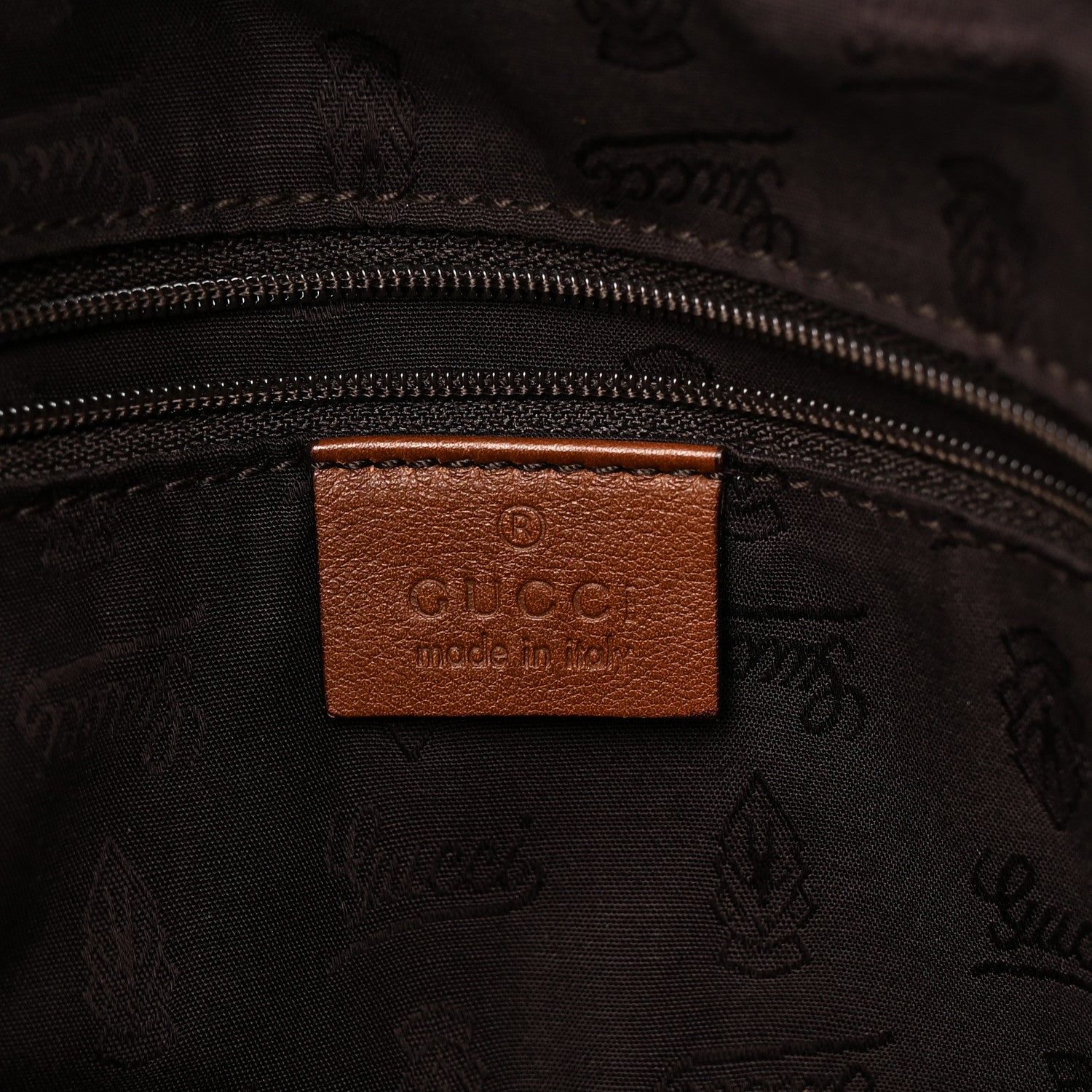 Gucci Guccissima Signature Large Sukey Tote Brown 6 of 10