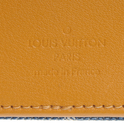 Louis Vuitton Denim Amelia Wallet Blue 7 of 8