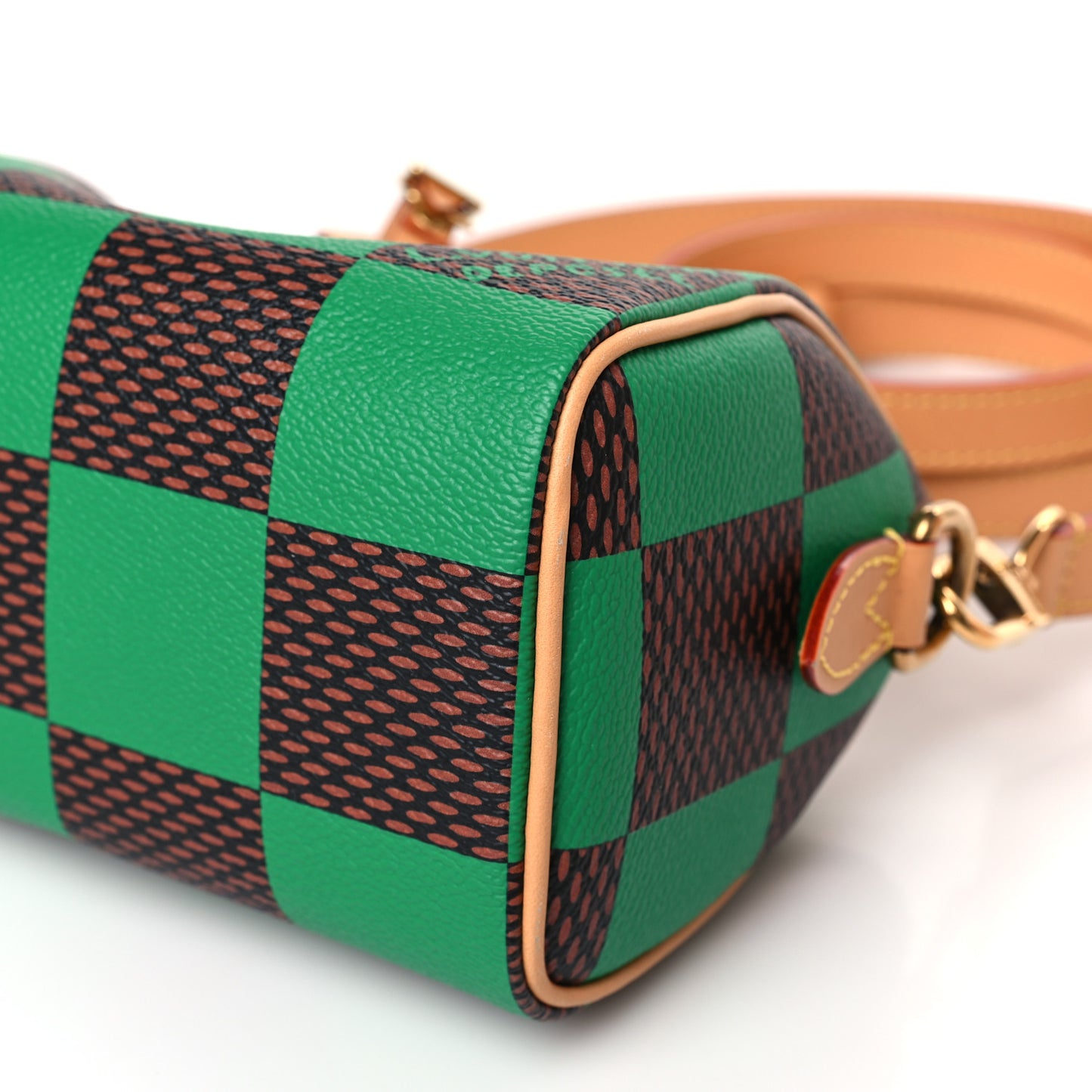 Damier Pop Speedy Bandouliere 18 Green