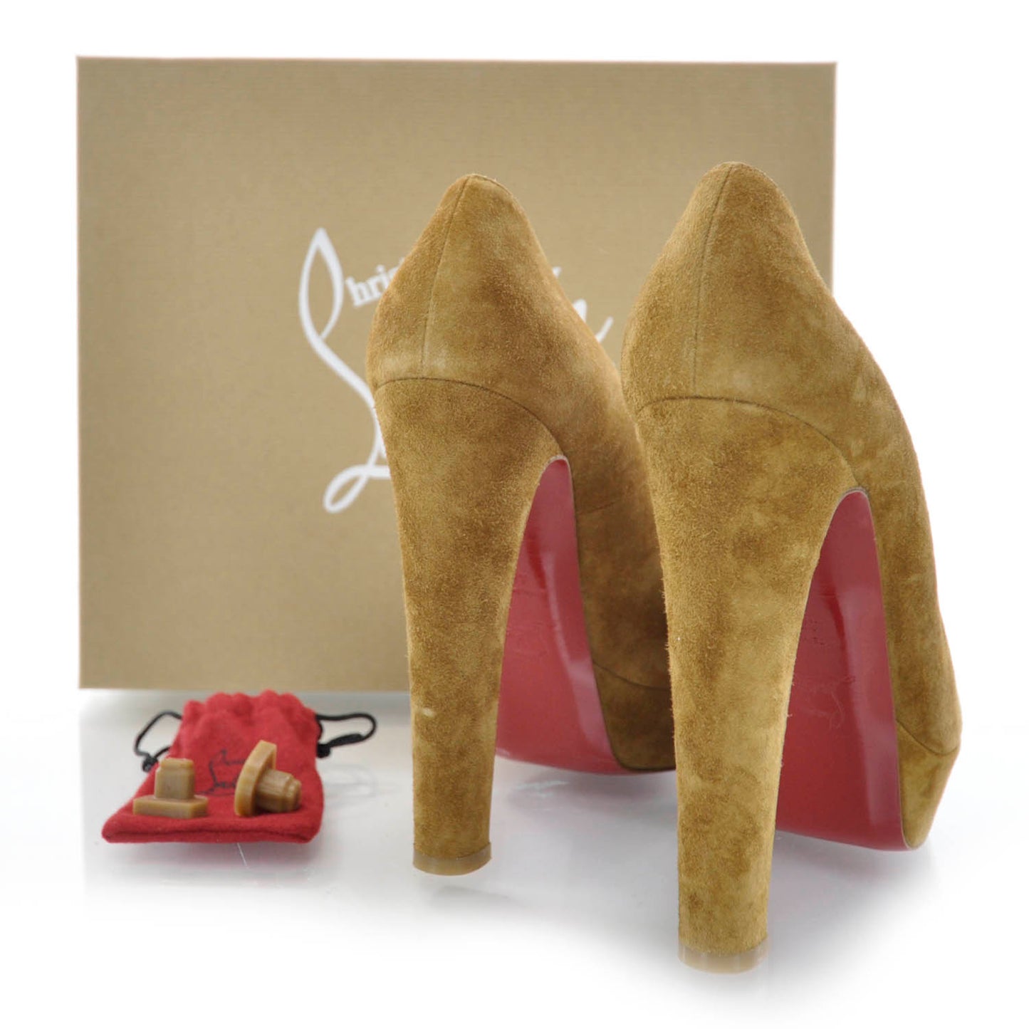 Suede Bibi 140 Pumps 40 Camel