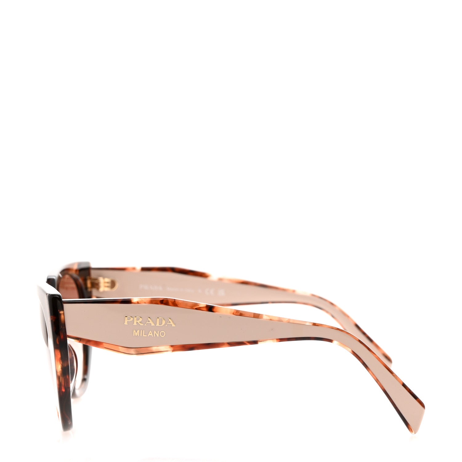 Prada Acetate Sunglasses SPR 14W Tortoise Pink 3 of 8