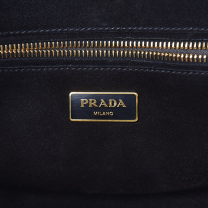 Prada Cavallino Leopard Print Twin Pocket Tote 6 of 11