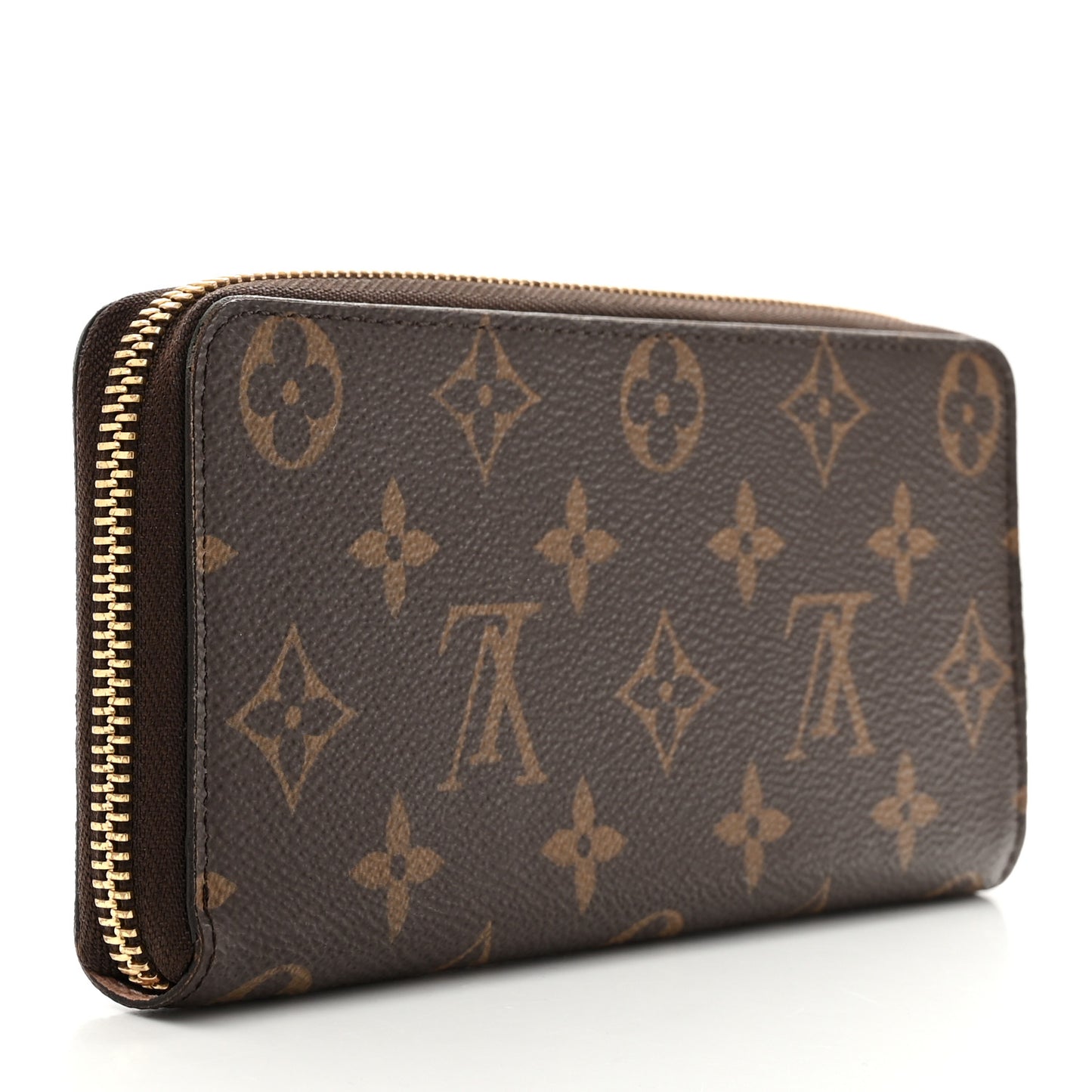 Monogram Clemence Wallet Rose Ballerine