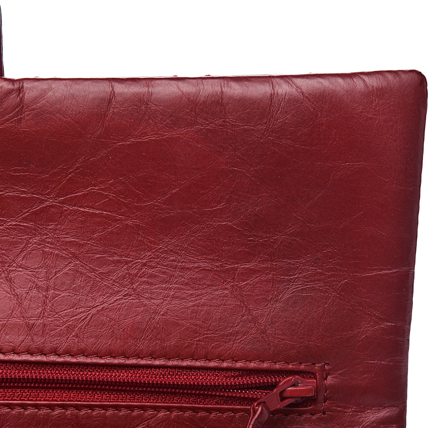 Aged Calfskin Quilted 2.55 Reissue 226 Flap Red