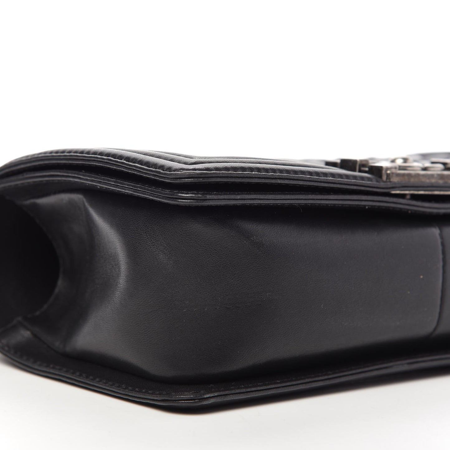 Lambskin Medium Celtic Boy Flap Black