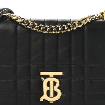 Burberry Lambskin Quilted Small Lola Bag Black 7 of 11