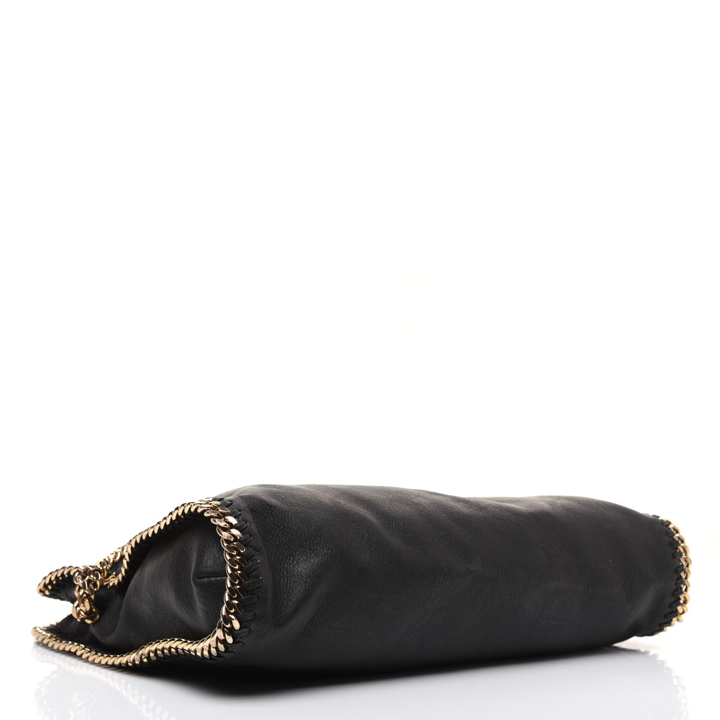 Shaggy Deer Falabella Fold Over Tote Black