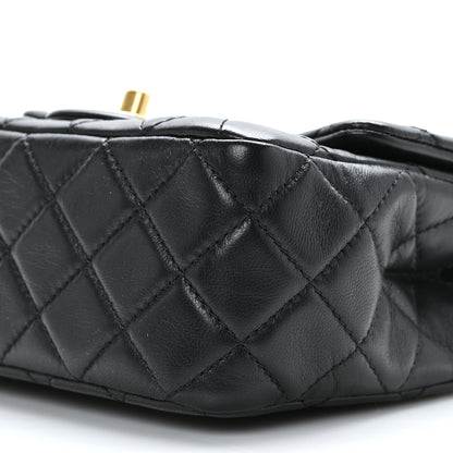 Chanel Lambskin Quilted Mini Pearl Crush Flap Black 9 of 10