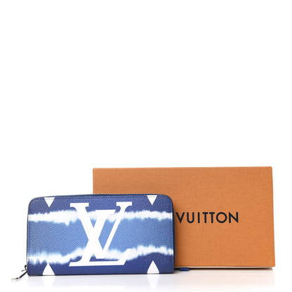 Louis Vuitton Monogram Escale Zippy Wallet Blue 8 of 8