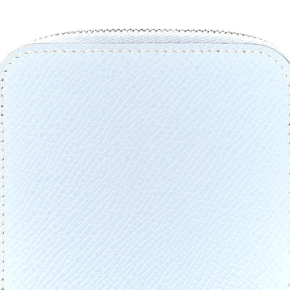 Hermes Epsom Silk'In Coin Purse Bleu Brume 8 of 9