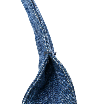 Prada Denim Logo Tote Bleu 11 of 11