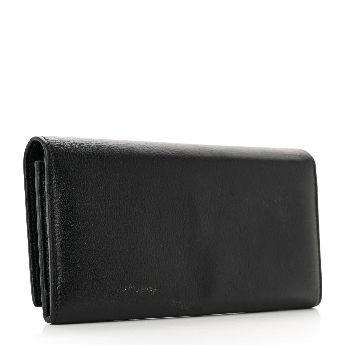 Chevre Belle De Jour Flap Wallet Black