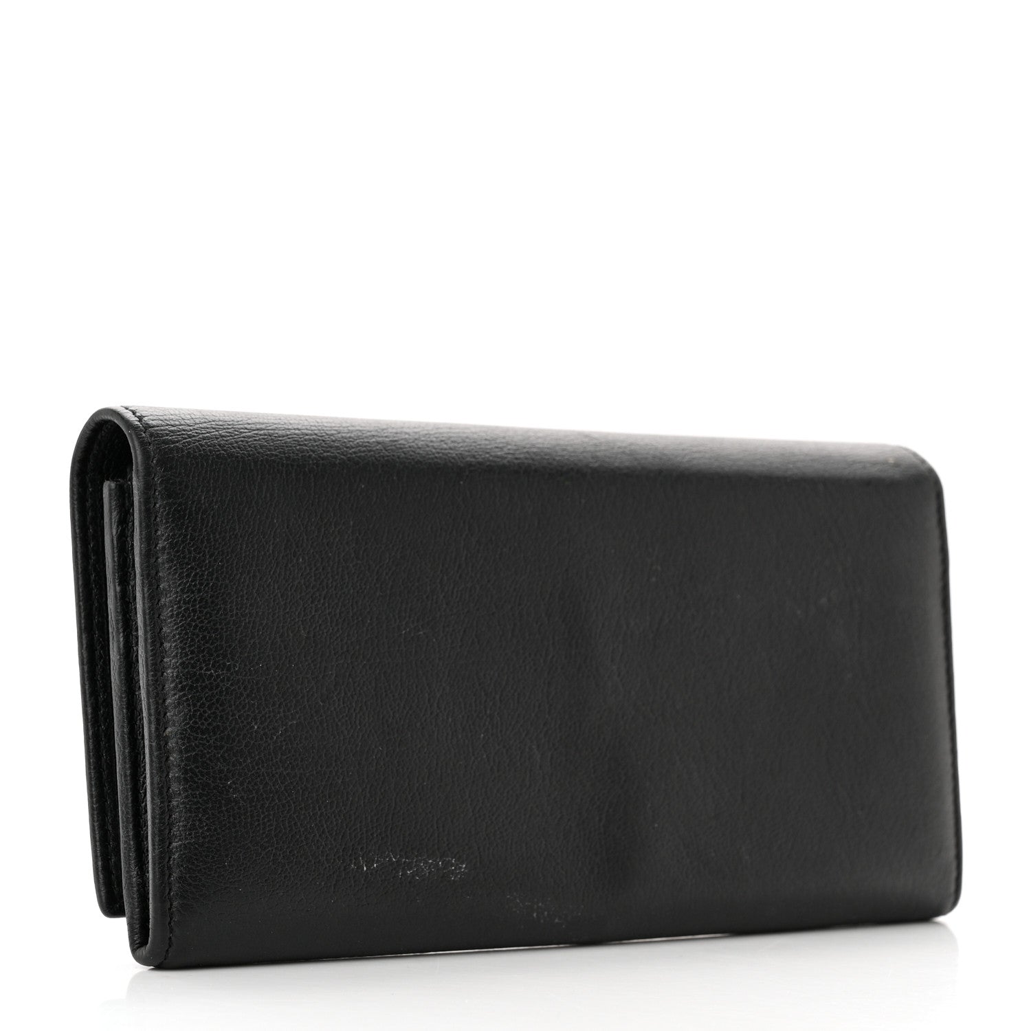Saint Laurent Chevre Belle De Jour Flap Wallet Black 3 of 13