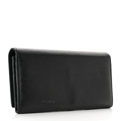 Saint Laurent Chevre Belle De Jour Flap Wallet Black 3 of 13