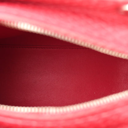 Christian Dior Snakeskin Medium Lady Dior Pink 5 of 13