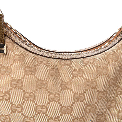 Gucci Monogram Small Princy Hobo Gold 10 of 10