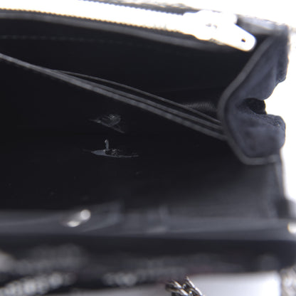 Balenciaga Velvet Crystal I Love Paris BB Wallet On Chain Black 13 of 16
