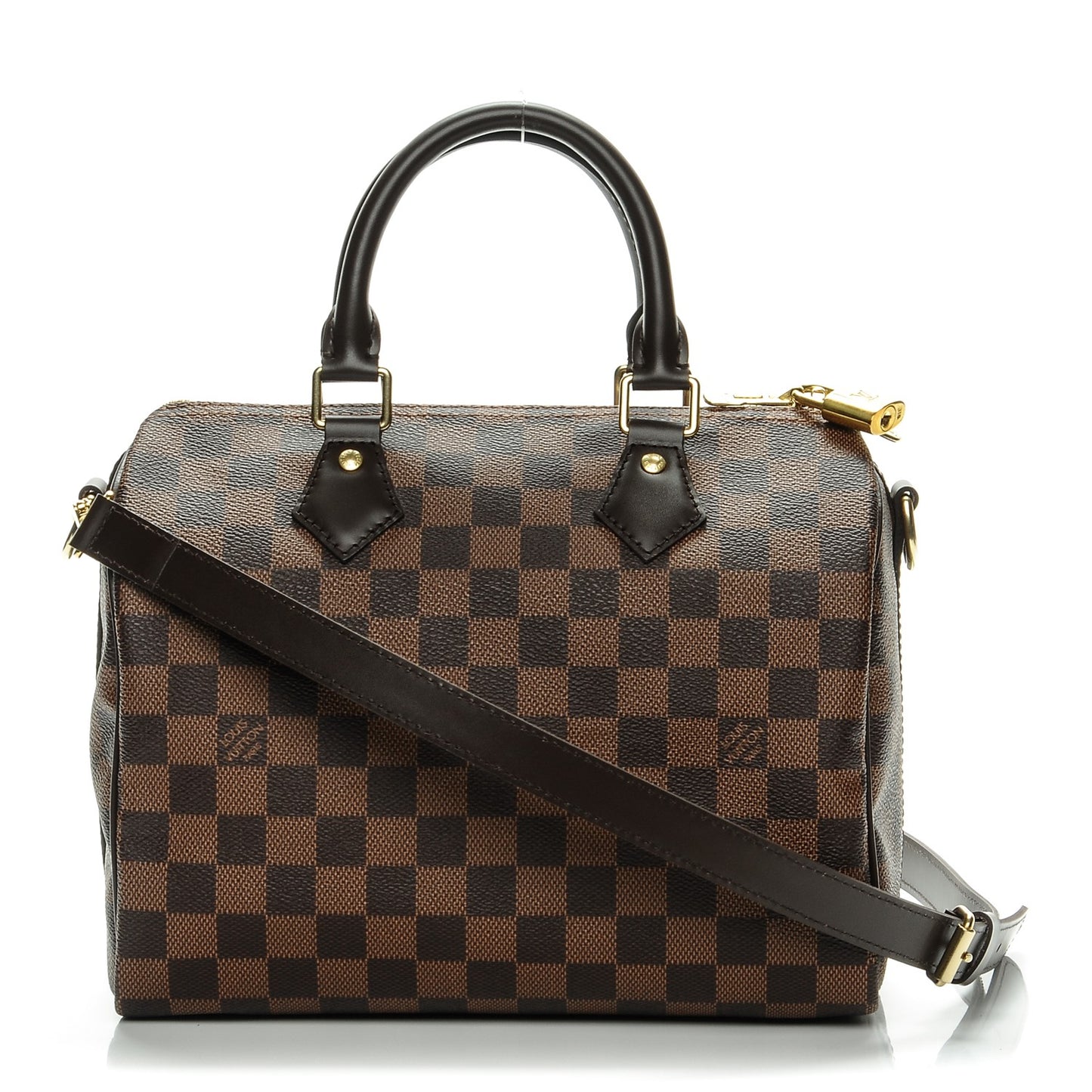 Damier Ebene Speedy Bandouliere 25