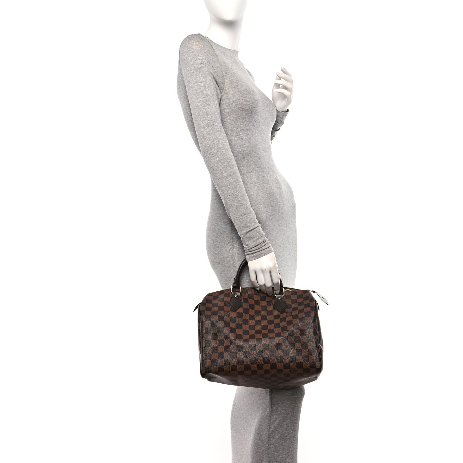 Louis Vuitton Damier Ebene Speedy 30 2 of 9