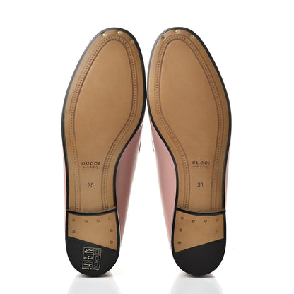 Gucci Lambskin Womens Brixton Horsebit Loafers 36 Perfect Pink 5 of 8