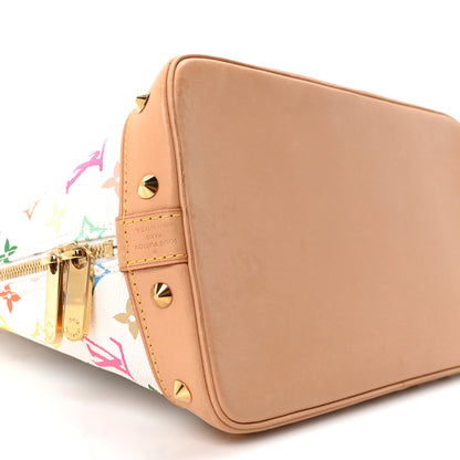 Louis Vuitton Monogram Multicolor Alma White 8 of 9