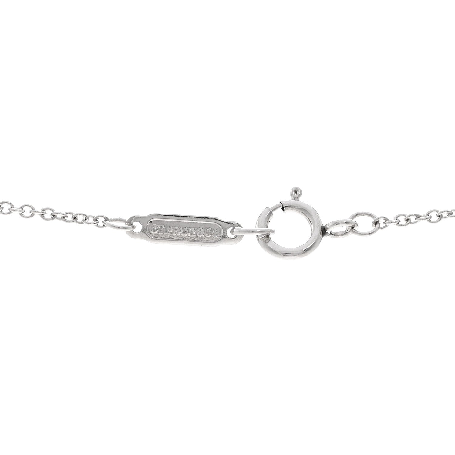 Tiffany Platinum Diamond Small Enchant Flower Pendant Necklace 4 of 4
