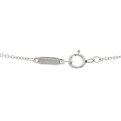 Tiffany Platinum Diamond Small Enchant Flower Pendant Necklace 4 of 4