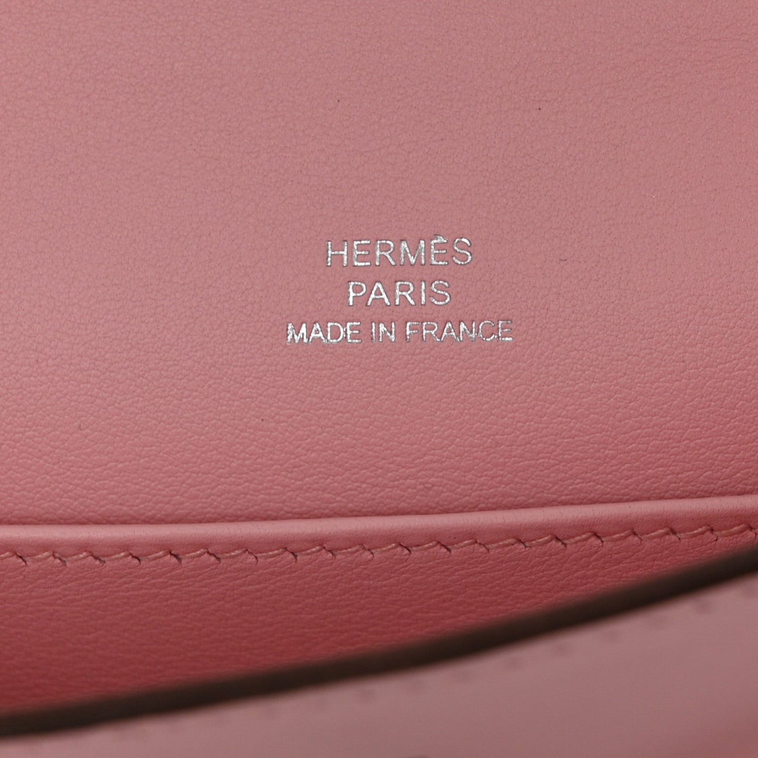 Hermes Swift Kelly Pochette Clutch Rose Sakura 6 of 11