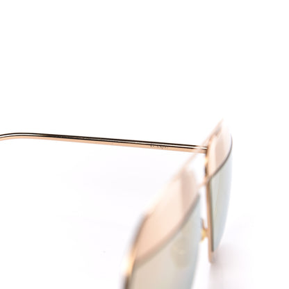 Christian Dior Split 1 Aviator Sunglasses Gold 5 of 8