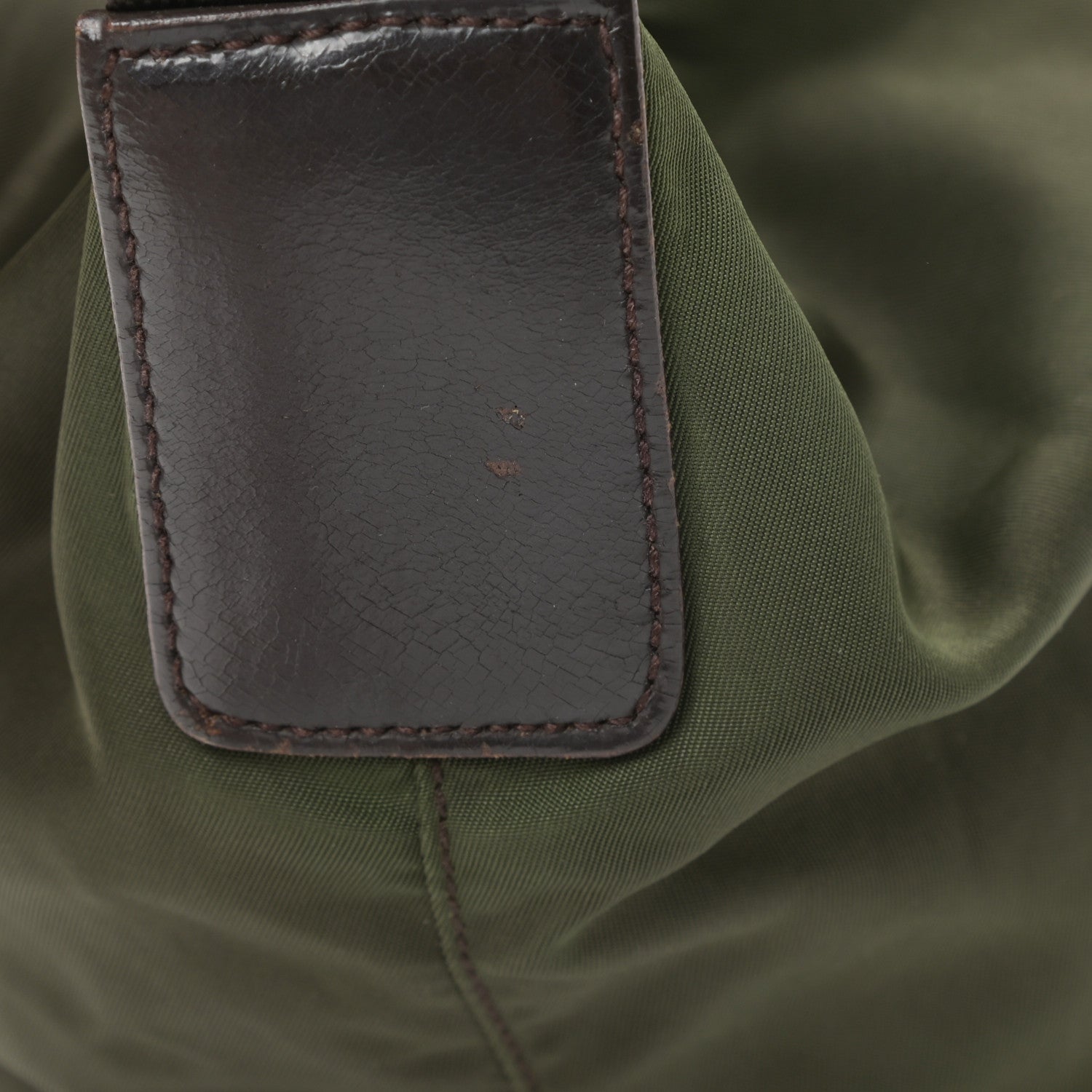 Prada Tessuto Nylon Shoulder Bag Militare 15 of 15