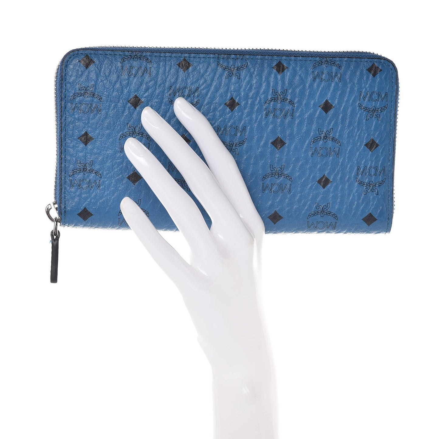 Visetos Large Zip Around Wallet Munich Blue