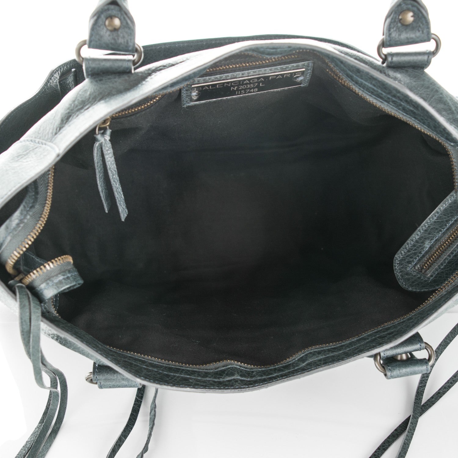 Balenciaga Agneau Classic Hardware City Anthracite 5 of 8
