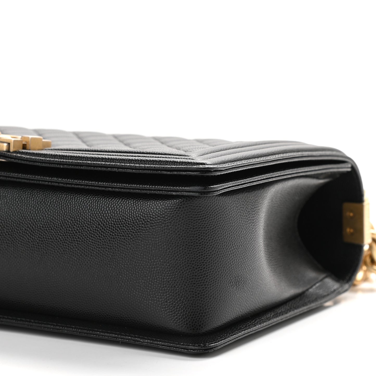 Caviar Quilted New Medium Boy Flap Black