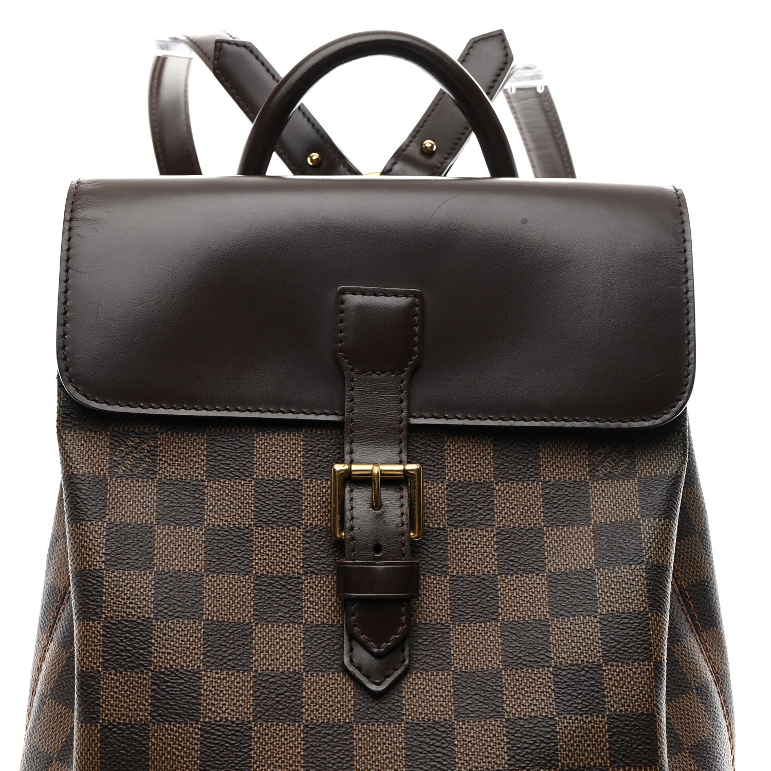 Louis Vuitton Damier Ebene Soho Backpack 7 of 9