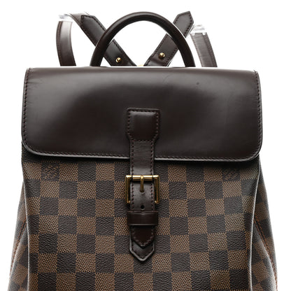 Louis Vuitton Damier Ebene Soho Backpack 7 of 9
