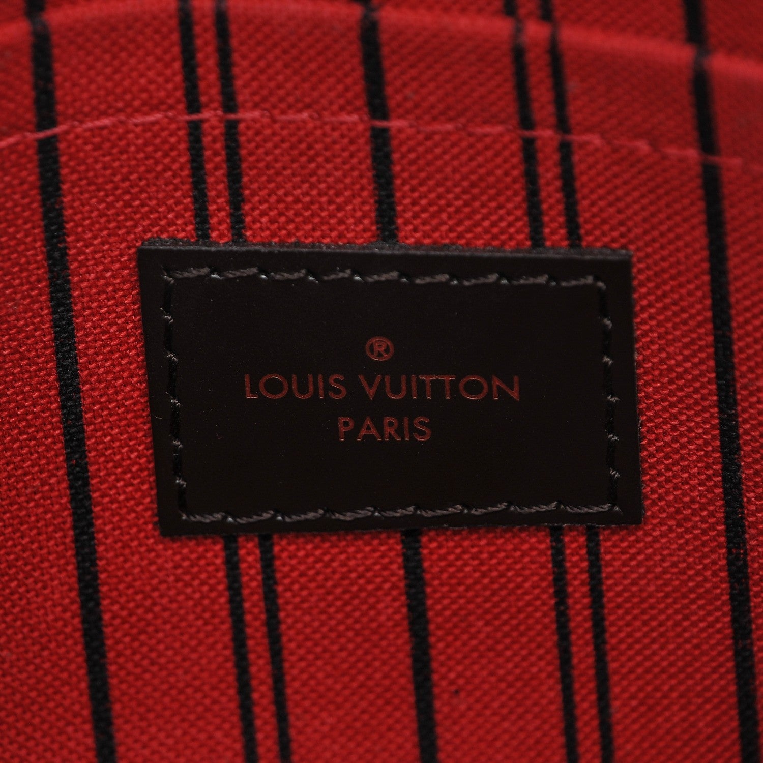 Louis Vuitton Damier Ebene Neverfull MM GM Pochette 6 of 6