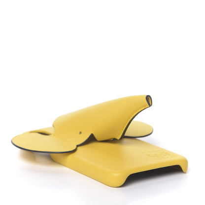 Loewe Calfskin Elephant Iphone X/XS Case Yellow 4 of 11