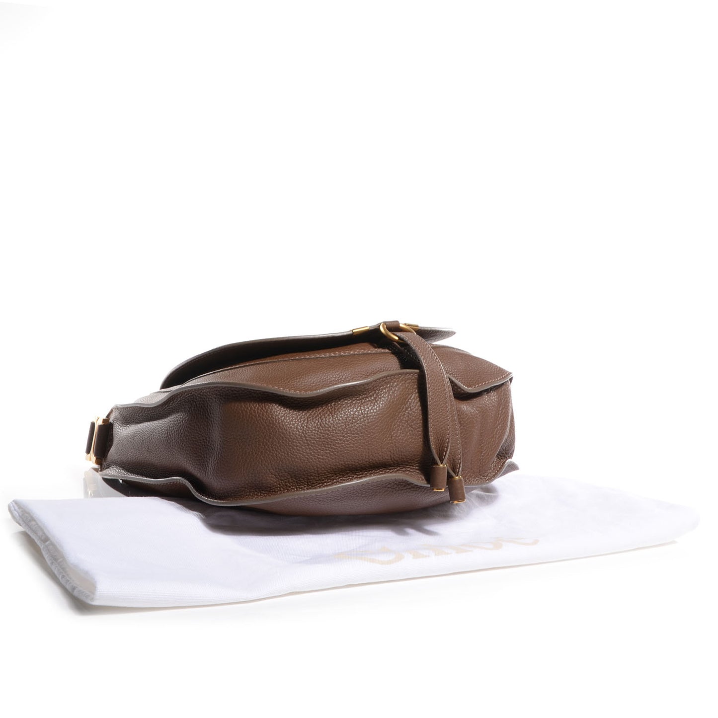 Calfskin Medium Marcie Hobo Brown Seed