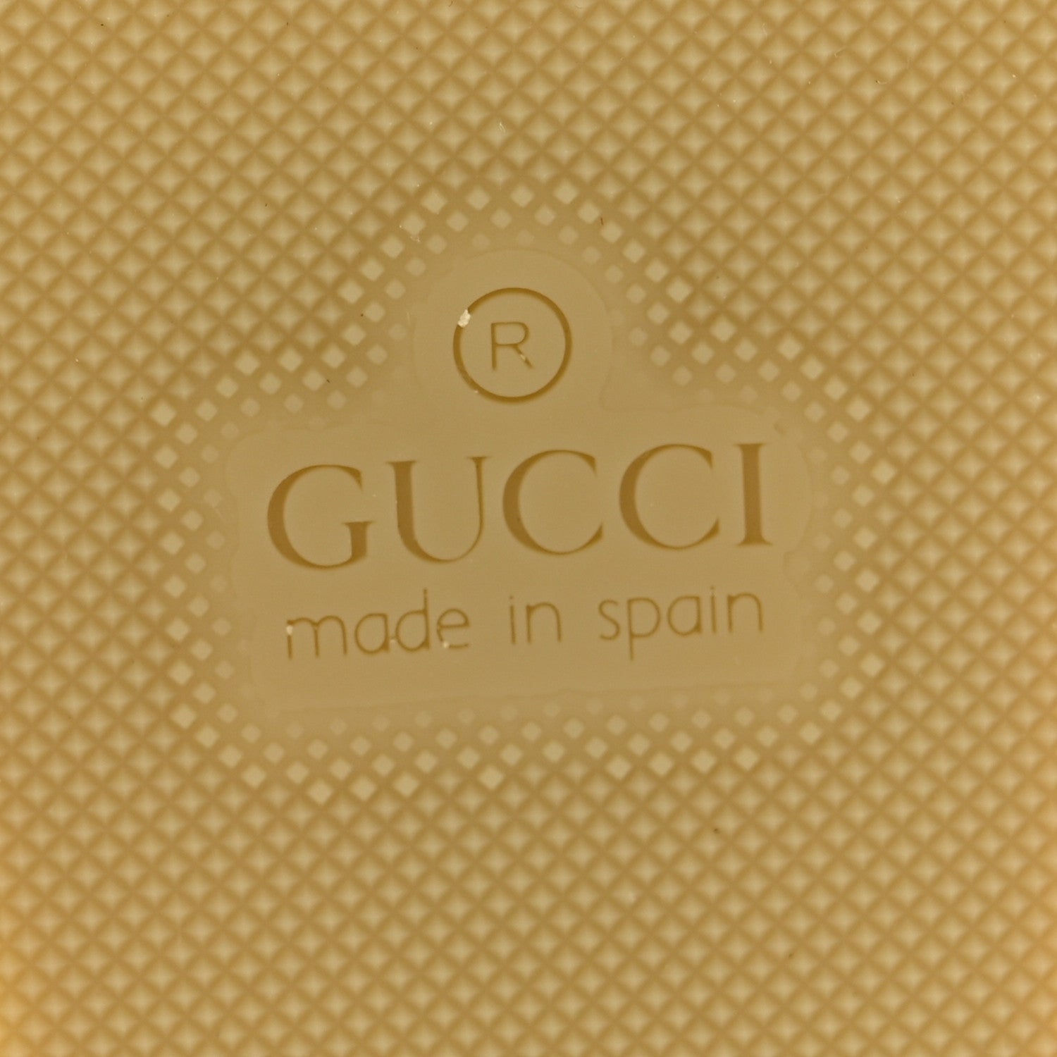 Gucci Monogram Patches Ankle Wrap Platform 35/120mm Espadrille Wedges 37 Beige White 7 of 9