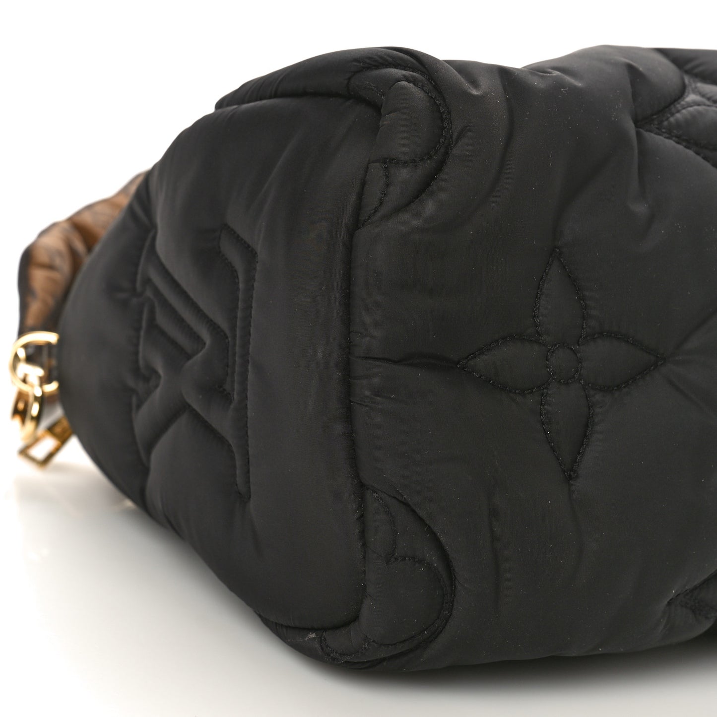 Econyl Mini Monogram Pillow Speedy Bandouliere 25 Black