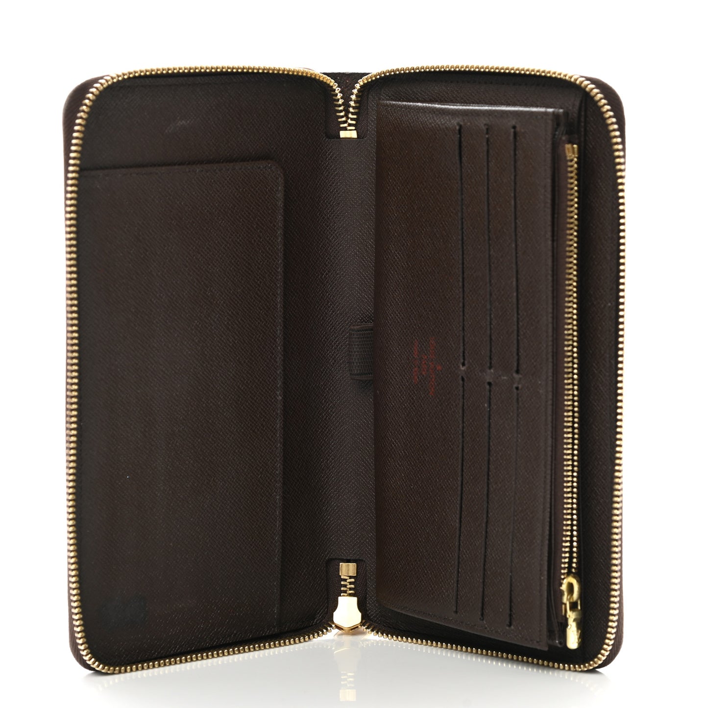 Damier Ebene Zippy Organizer Wallet