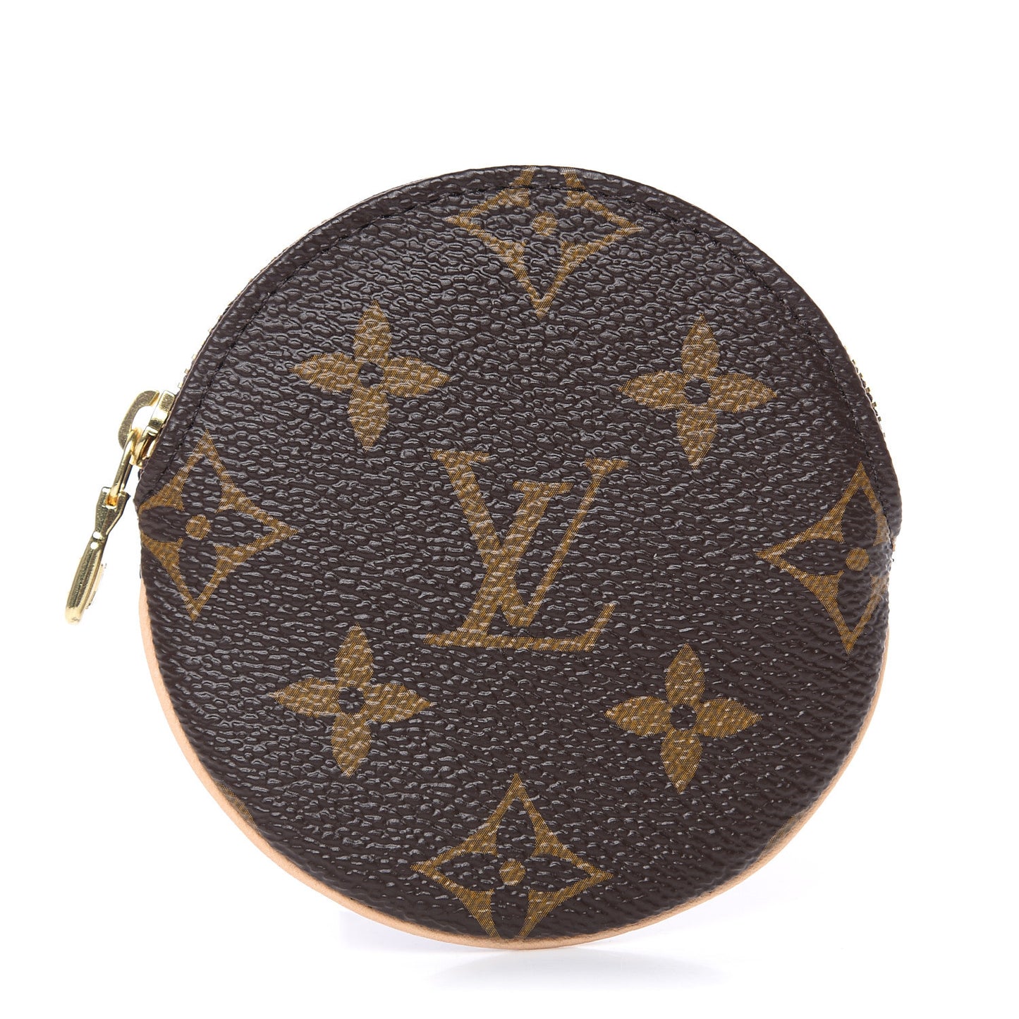 Monogram Round Coin Purse