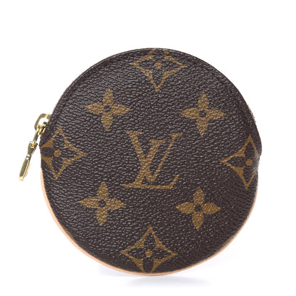 Louis Vuitton Monogram Round Coin Purse 1 of 8