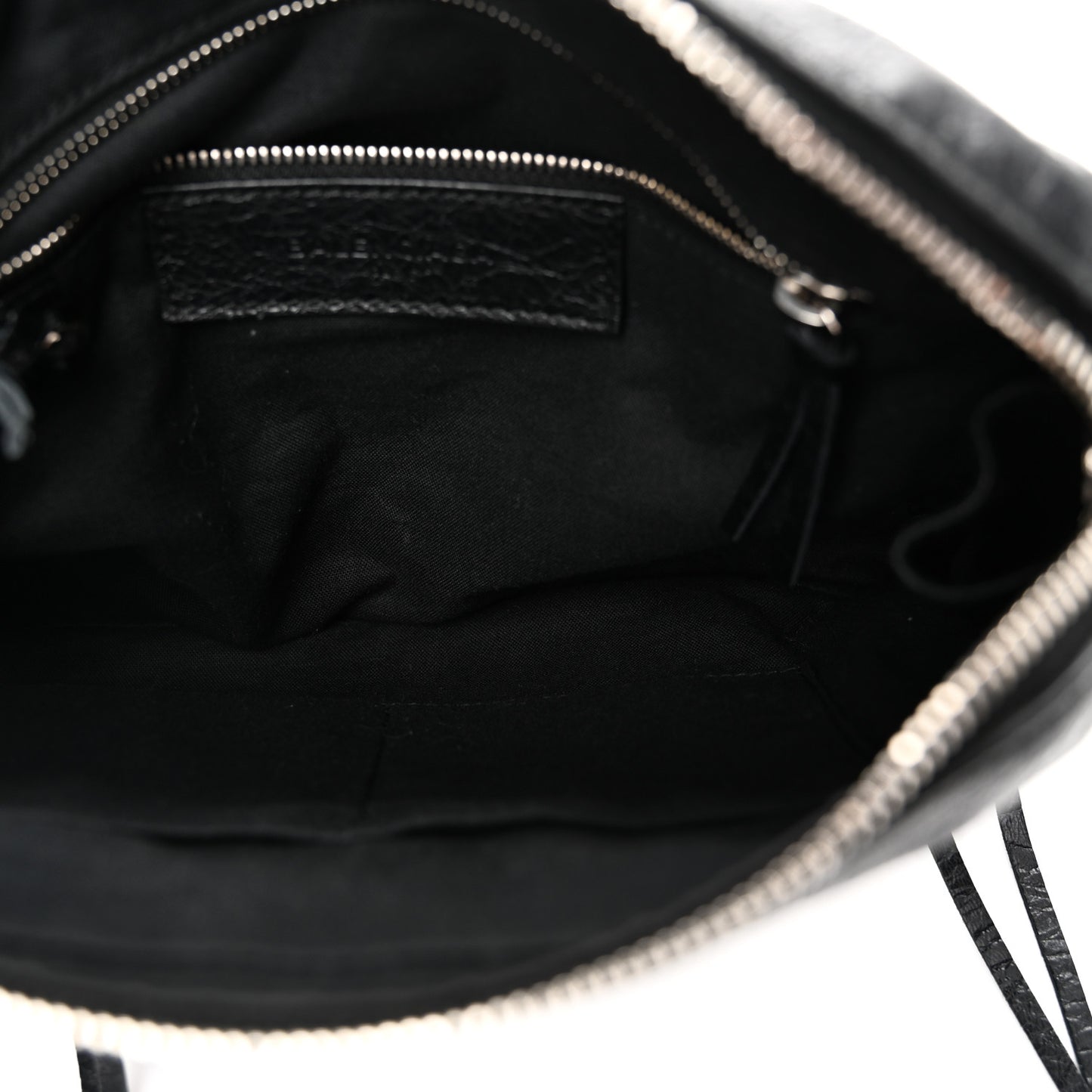Agneau Classic Hardware XS Reporter Crossbody Black