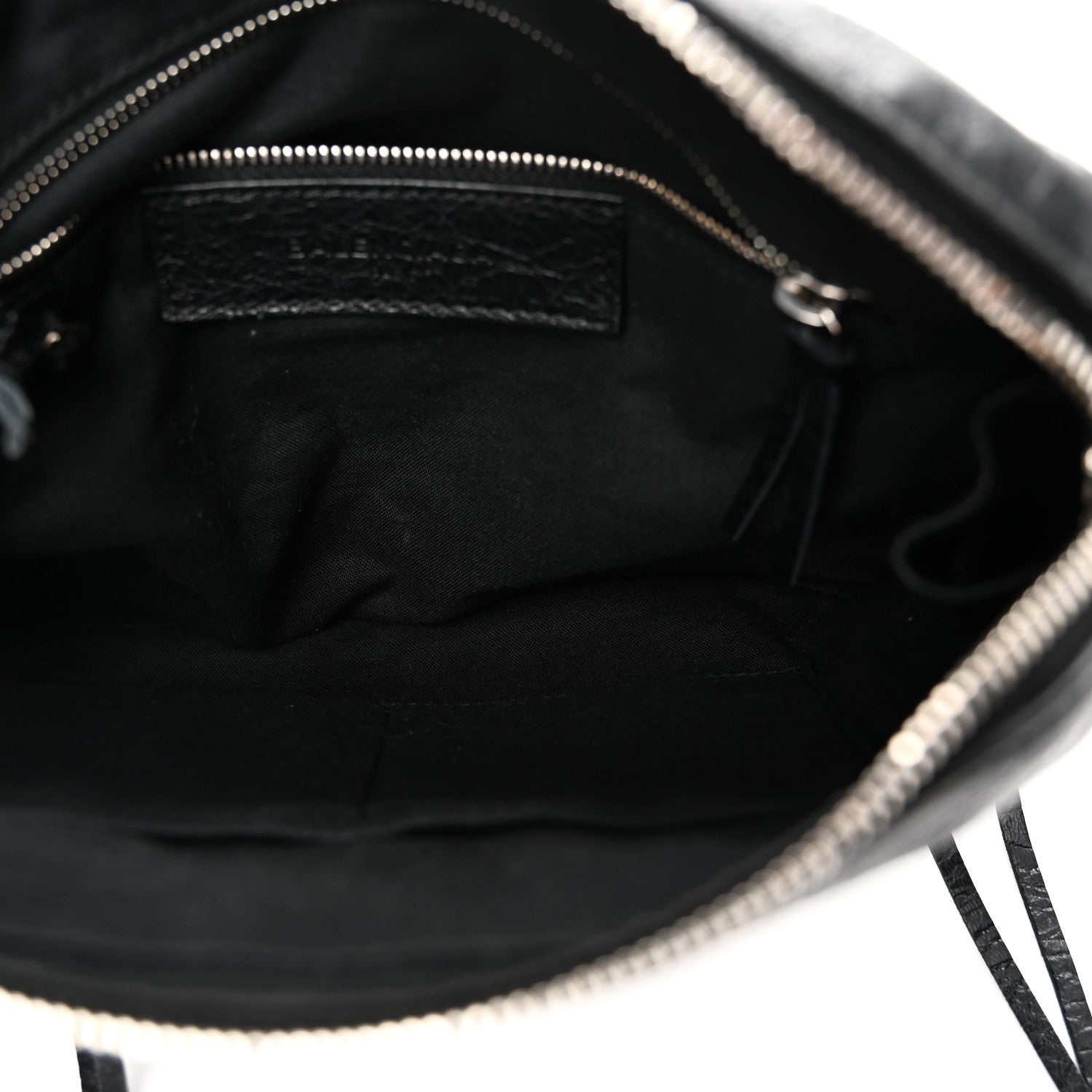 Balenciaga Agneau Classic Hardware XS Reporter Crossbody Black 6 of 11