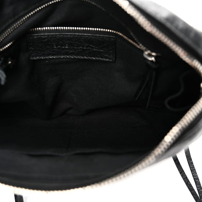 Balenciaga Agneau Classic Hardware XS Reporter Crossbody Black 6 of 11